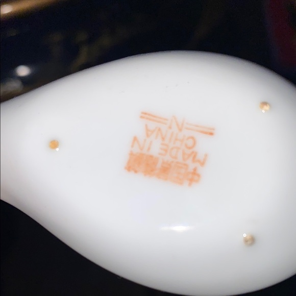 BX50 Set of 6 Colorful Porcelain Spoons - Picture 5 of 7